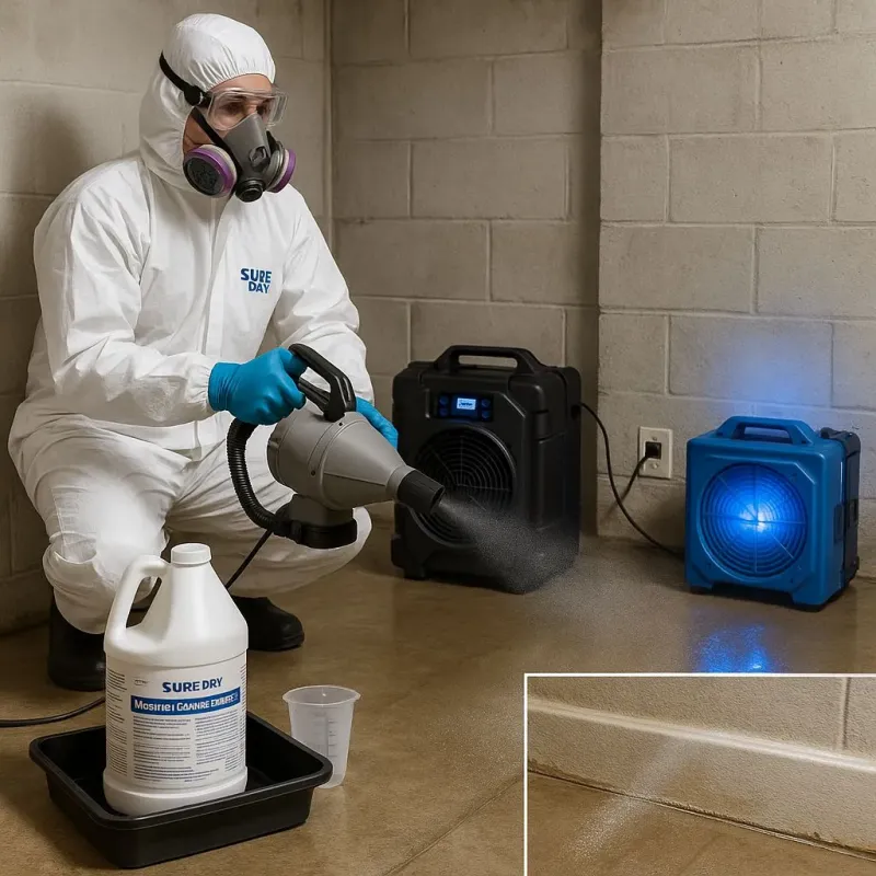 Sanitization and Odor Removal process in Hockley County, TX