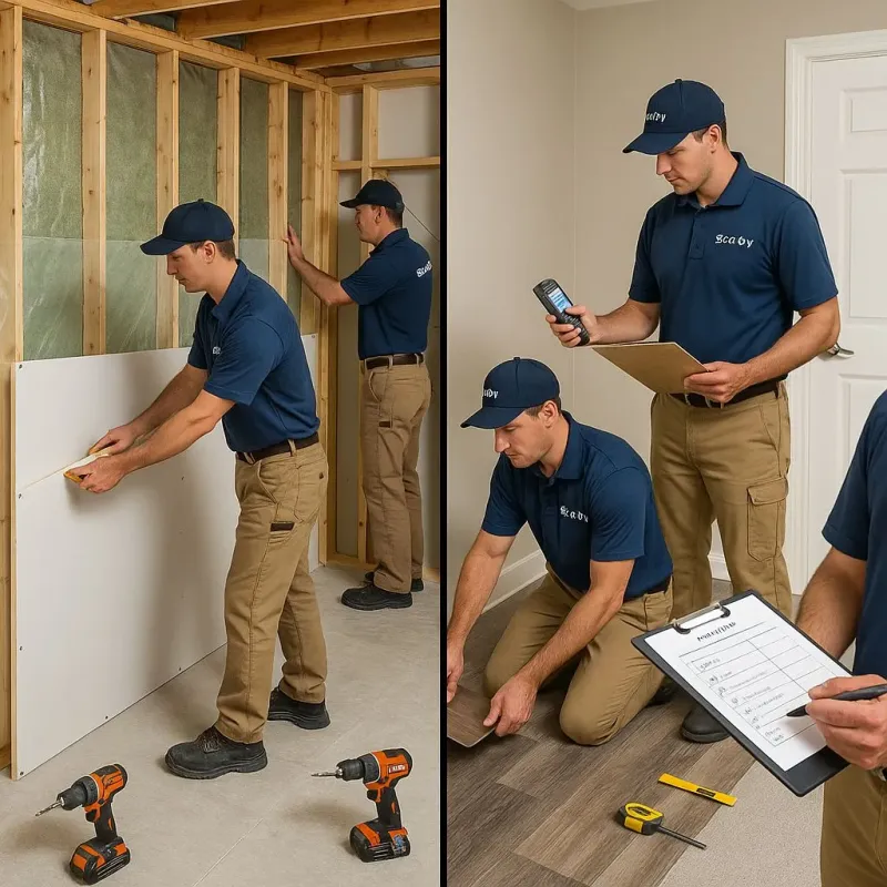 Repairs and Reconstruction process in Hockley County, TX
